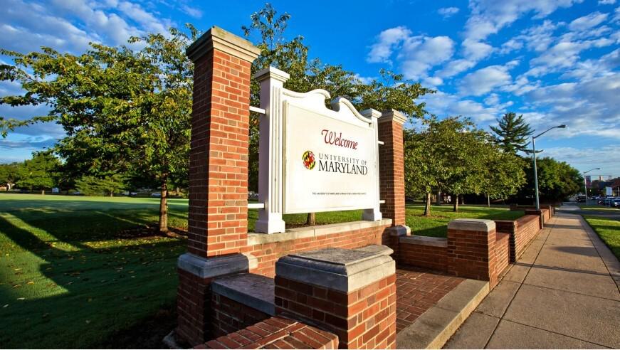 Image of campus sign