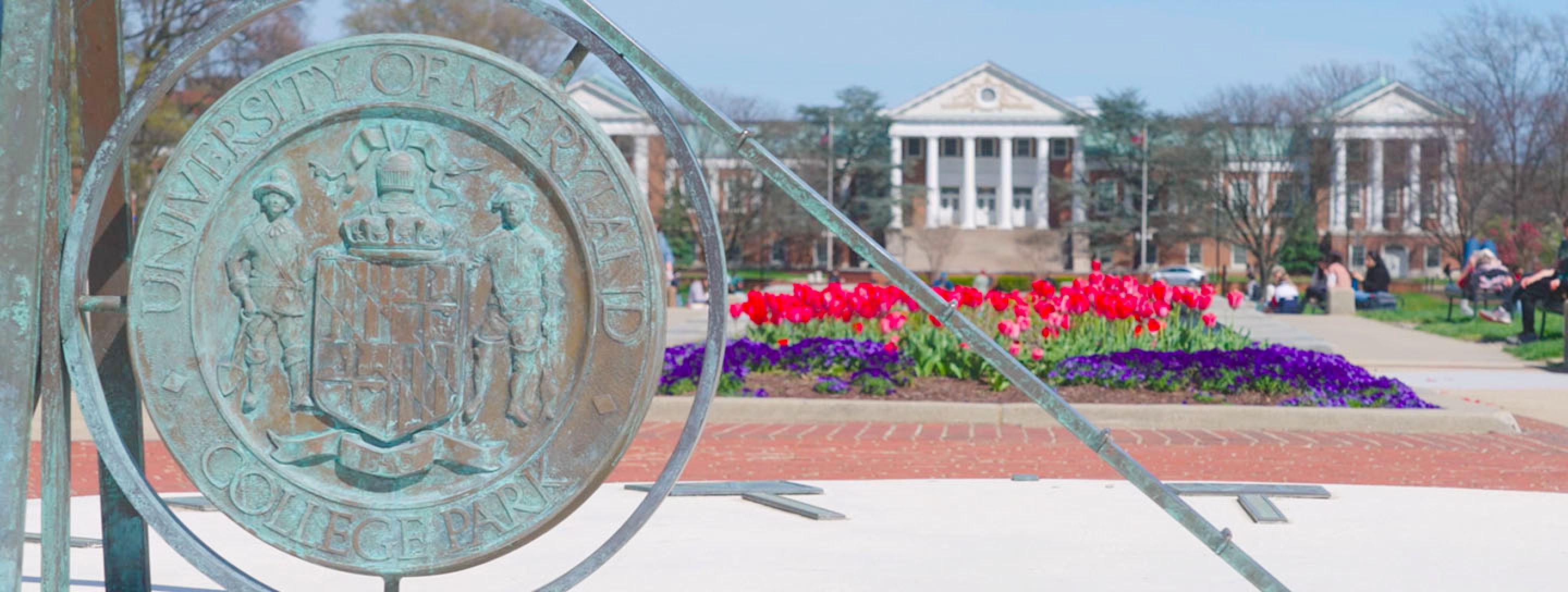 Sundial on McKeldin Mall